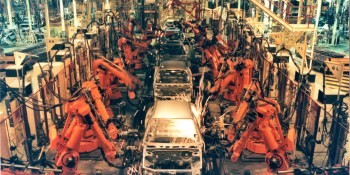 Businesses ordered 35,000 robots last year, mostly for assembly line automation